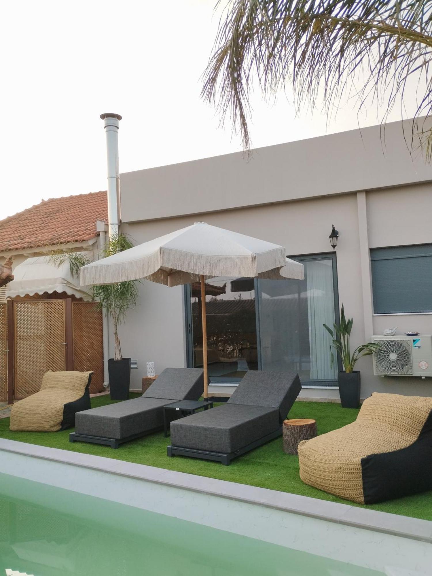 Luxury Villas Chrysa Private Pool & Spa Nauplia Exterior foto